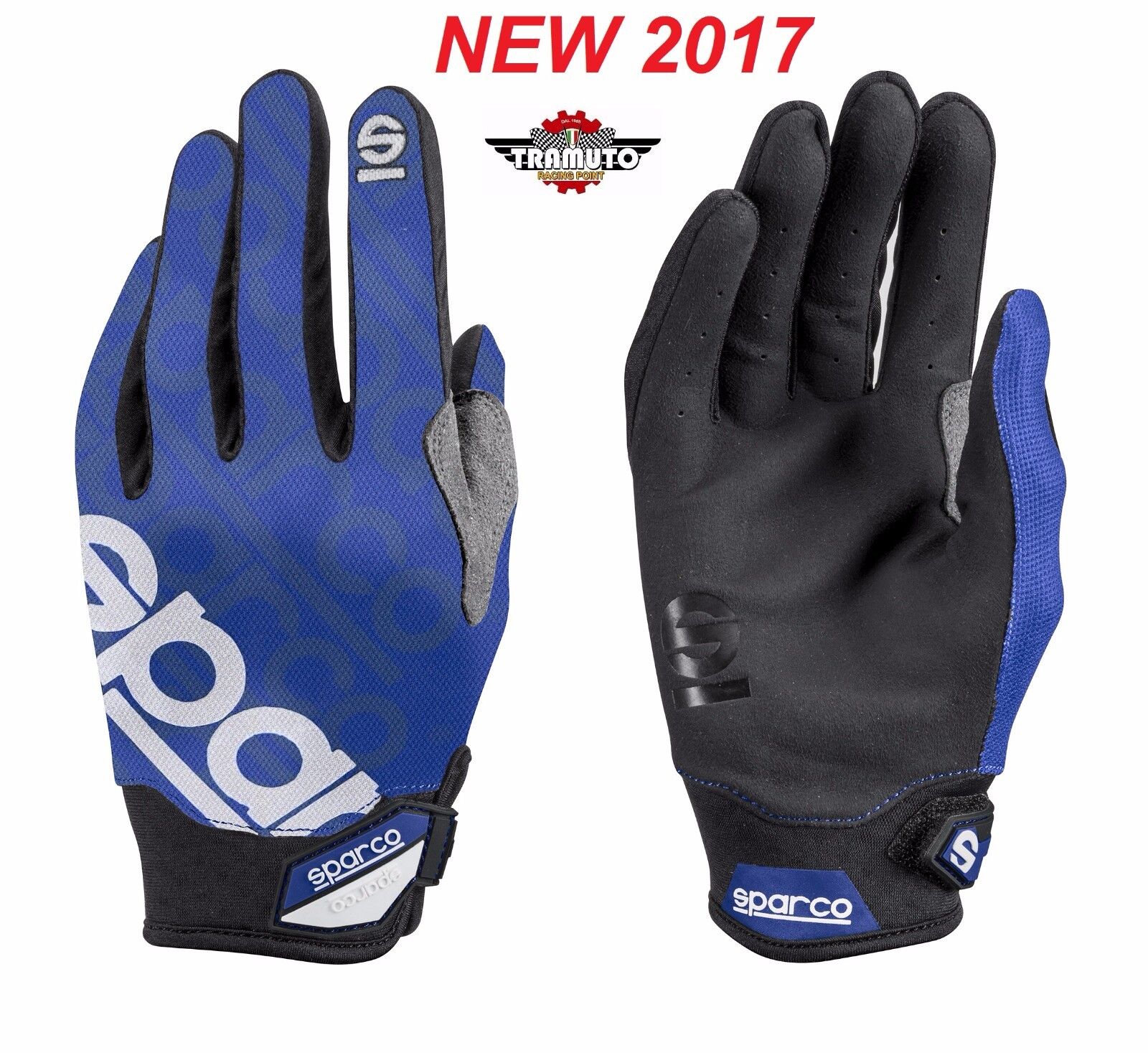 GUANTI SPARCO  MECA 3 BLU MISURA XL - NOVITA' 2017
