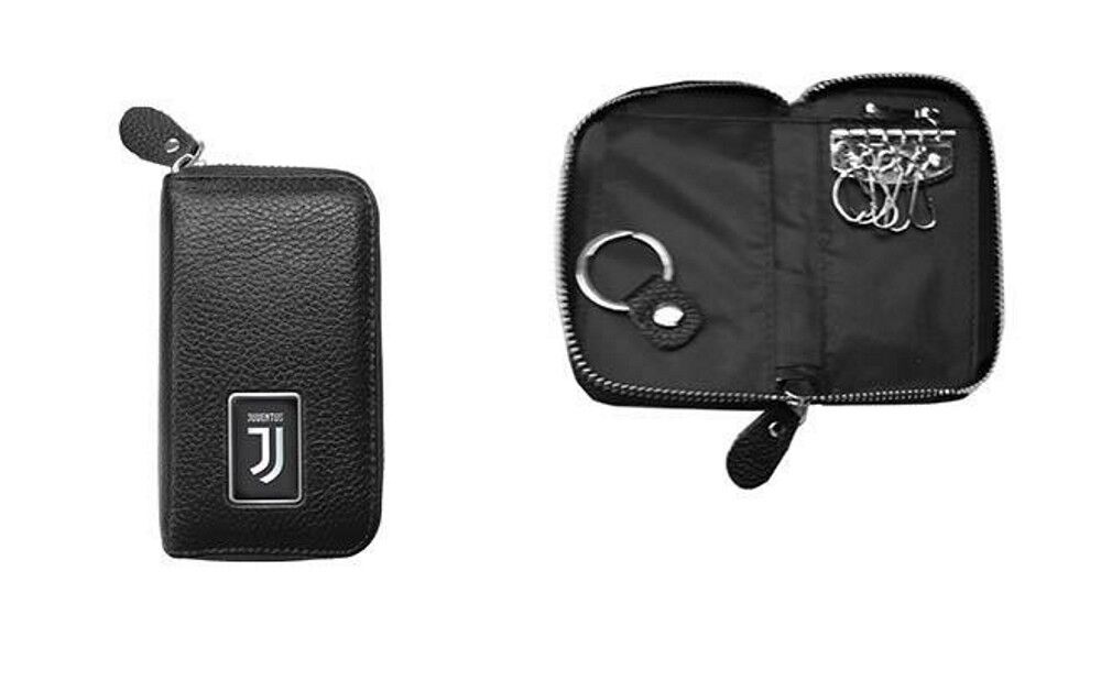 Portachiavi Juventus in Pelle con Zip  JJ  PS 09391 juve