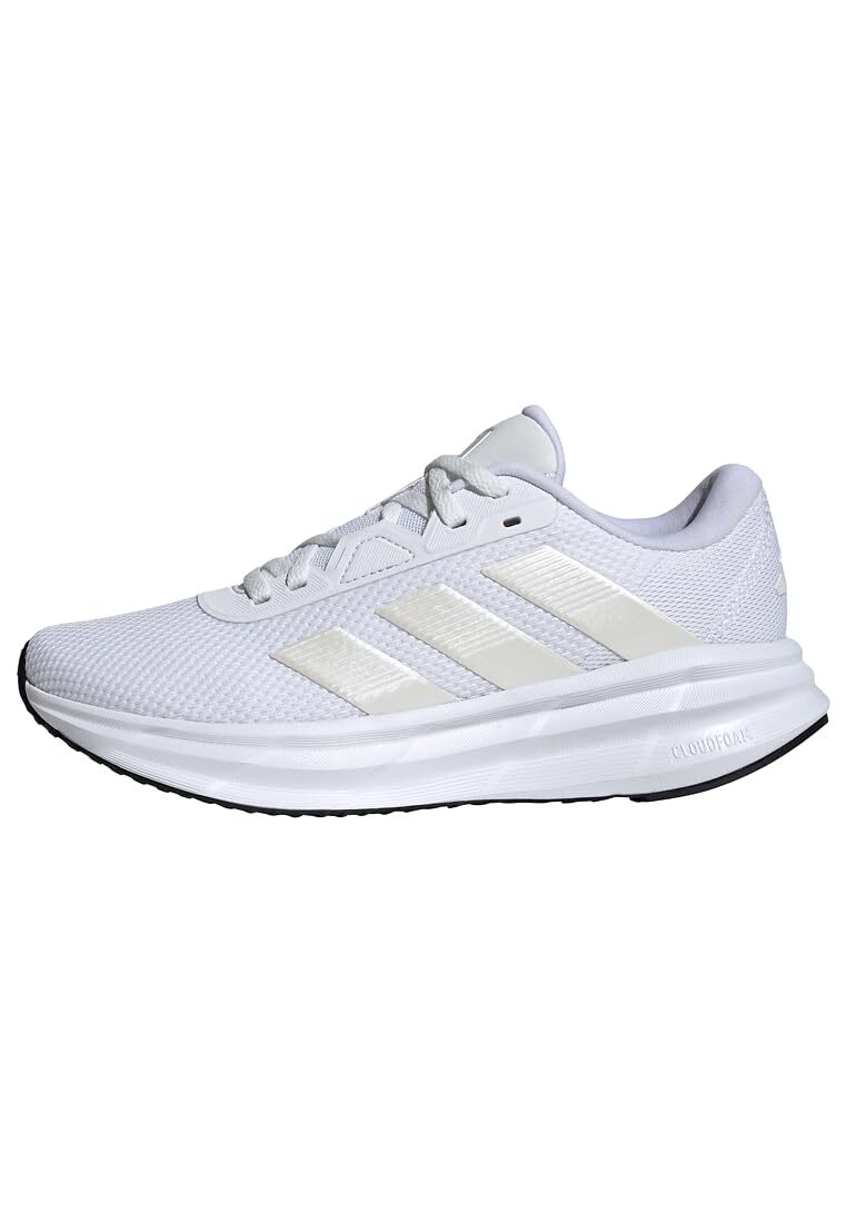 adidas Women's Galaxy 7 Running Shoes 5 UK Cloud White Zero Metalic Core Black