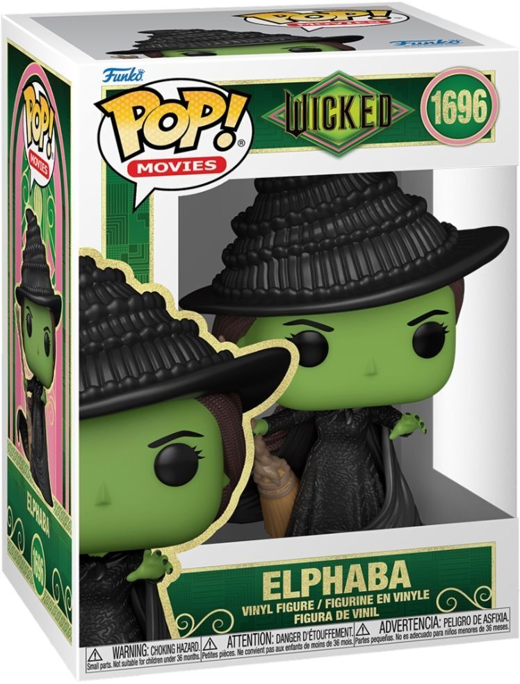 7648962 Merchandising Wicked: Funko Pop! Movies - Elphaba (Vinyl Figure 1696)