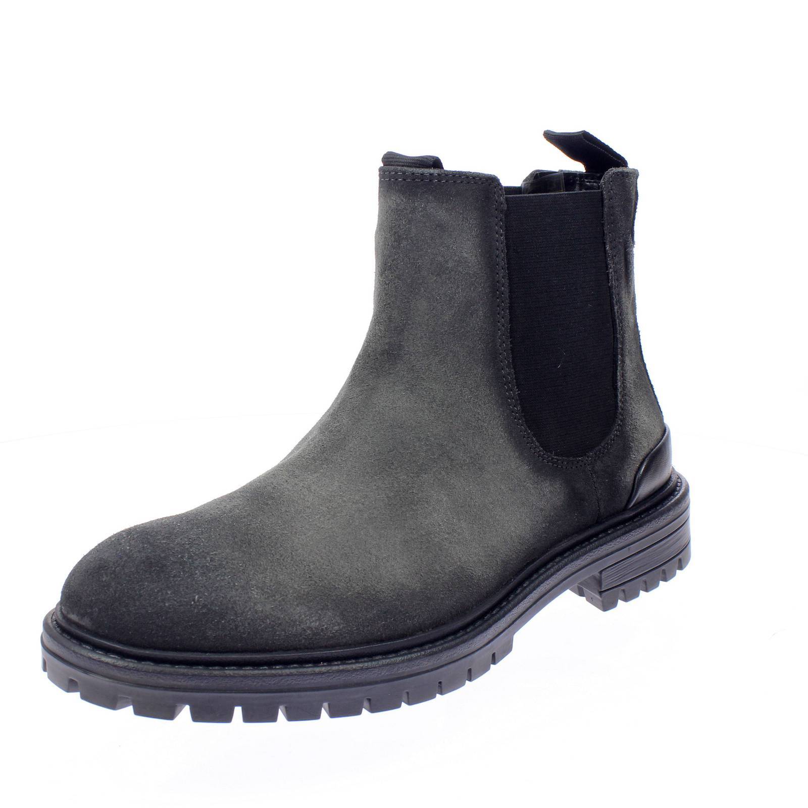 Pepe Jeans Ned Boot - Chelsea Boots Scamosciati Grigio - Taglia 44 [28.5cm]