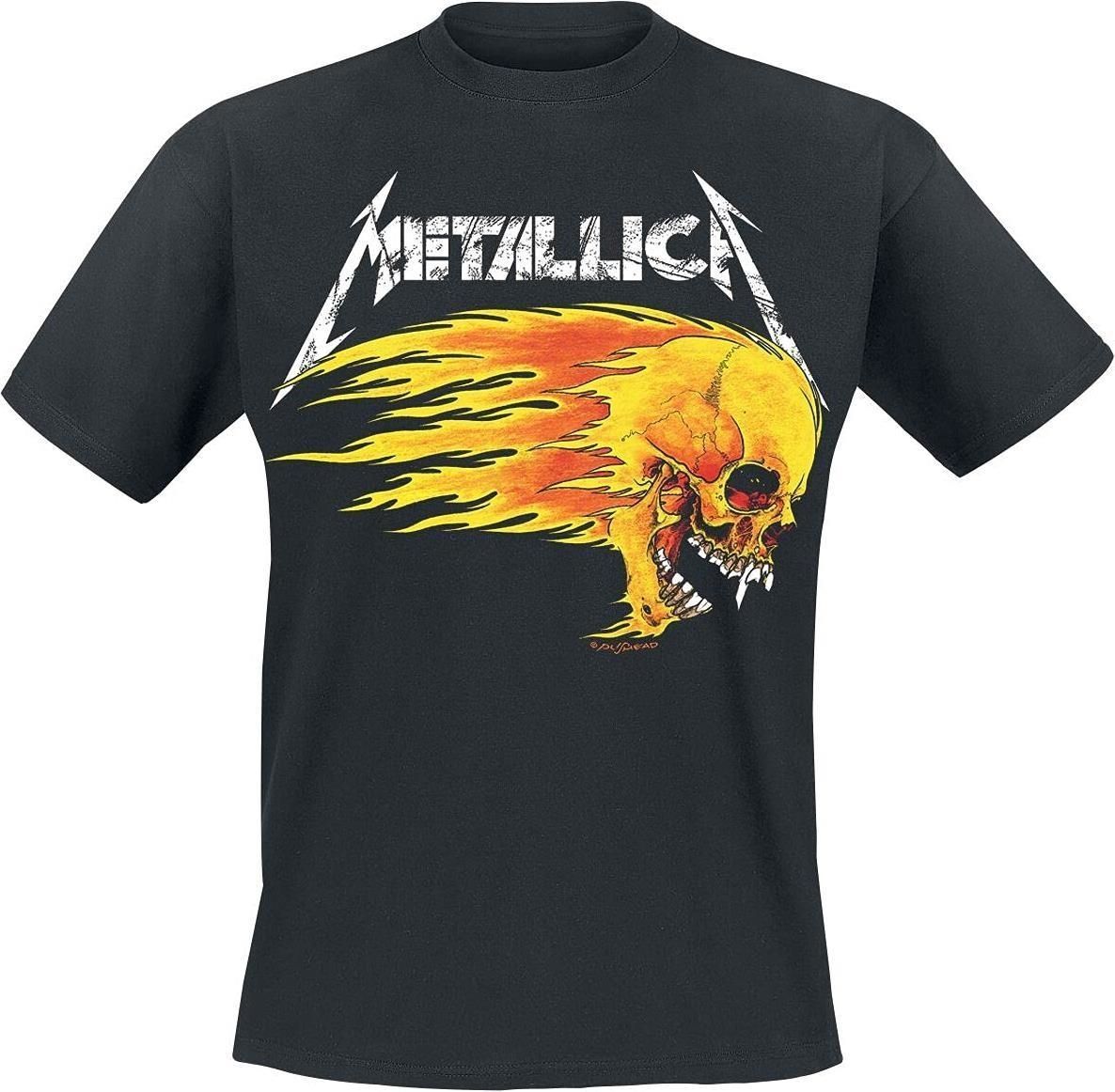 Abbigliamento Metallica: Flaming Skull Tour '94 (T-Shirt Unisex Tg. M)