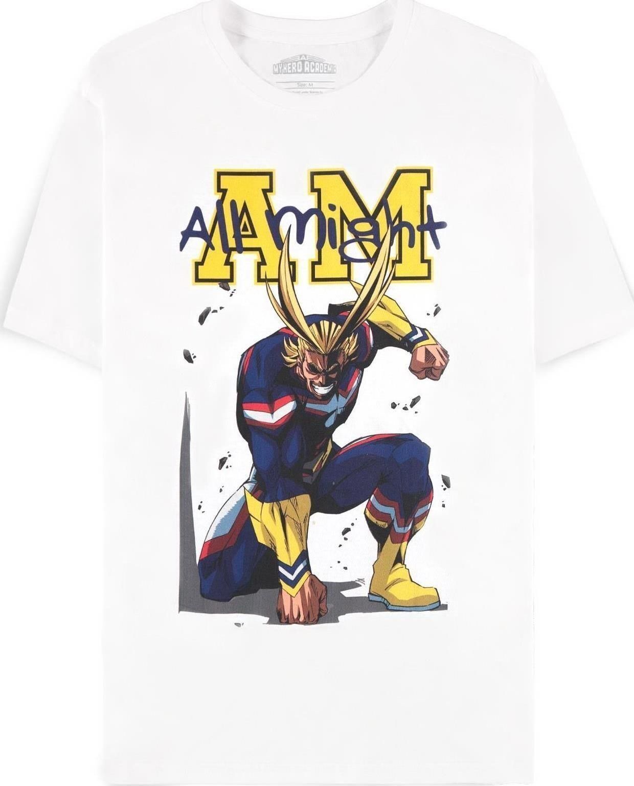 Abbigliamento My Hero Academia: All Might (T-Shirt Unisex Tg. XL)