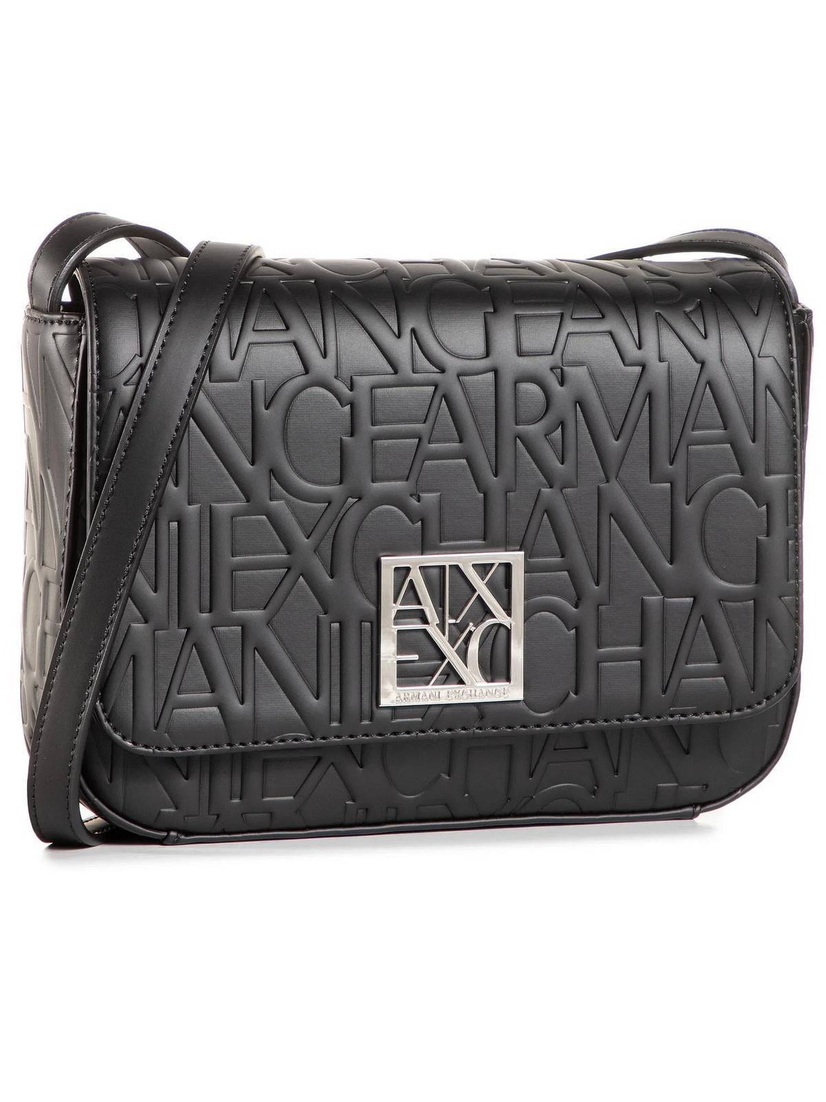 Armani Exchange Shoulder Bag - Borsa A Tracolla Nero - Borse Donna