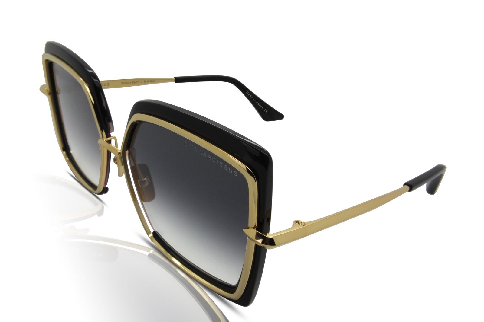 Dita Donna Sole Narcisi DTS503-01 Nero/Oro Giallo/Grigio - Originale