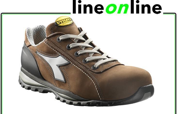 Scarpe antinfortunistiche Diadora GLOVE II LOW S3-Marrone-Taglia 39