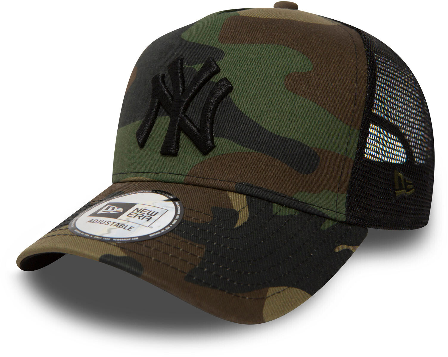 New York Yankees New Era Mimetico Bosco Clean Trucker Cap