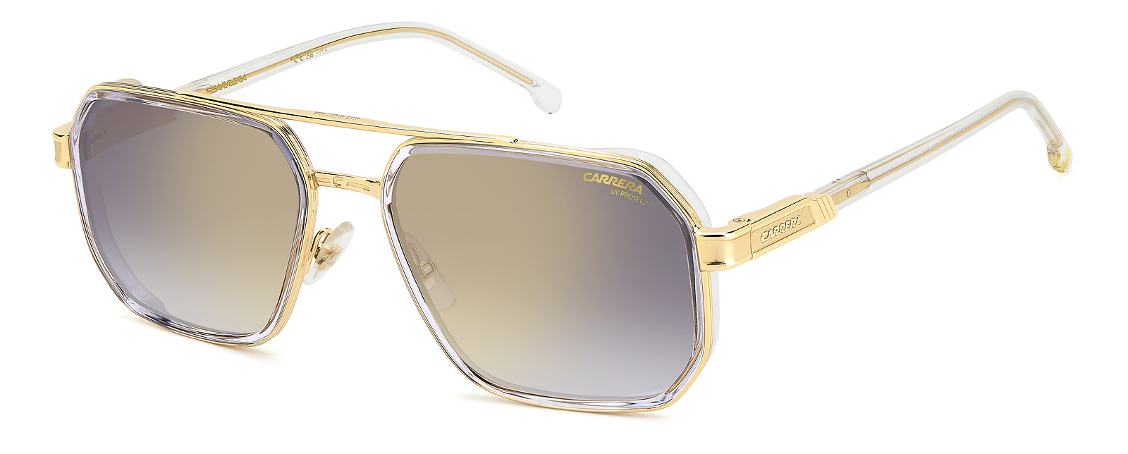 Occhiali da Sole Carrera 1069/S REJ CRYSTAL GOLD 58/19/145 Uomo