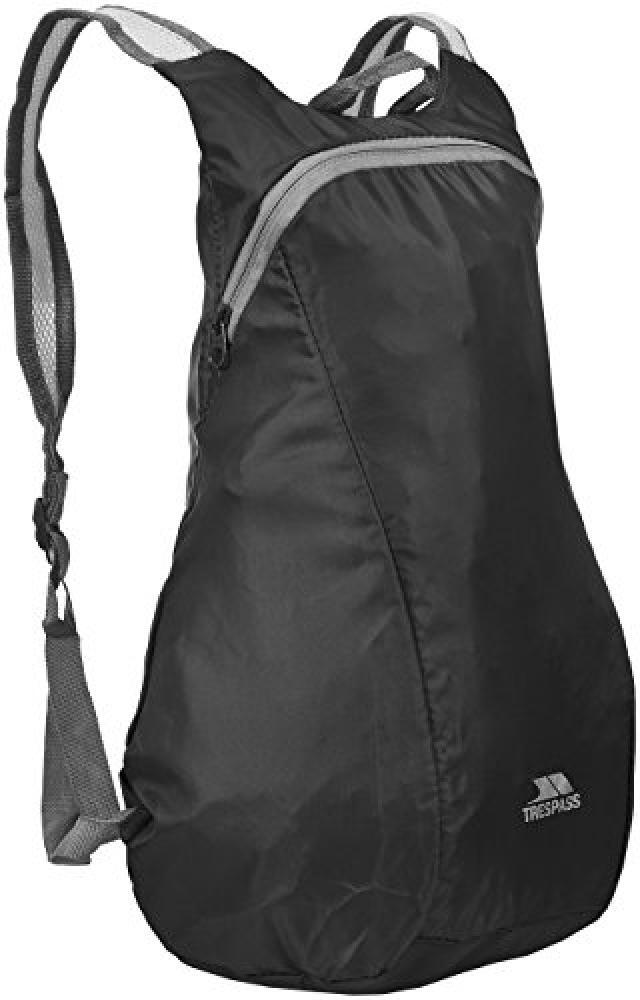 (TG. Taglia unica) Trespass Pack Away-Reverse-Zaino, Taglia Unica, Colore: Nero