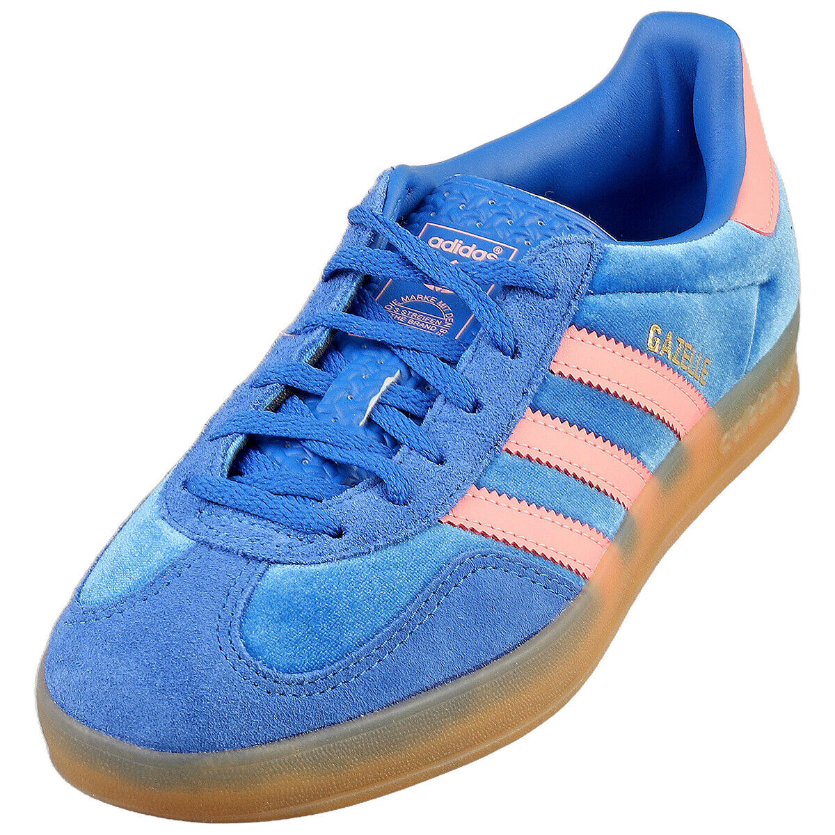 Adidas Gazelle Indoor Rosa Blu Donna - 38 EU