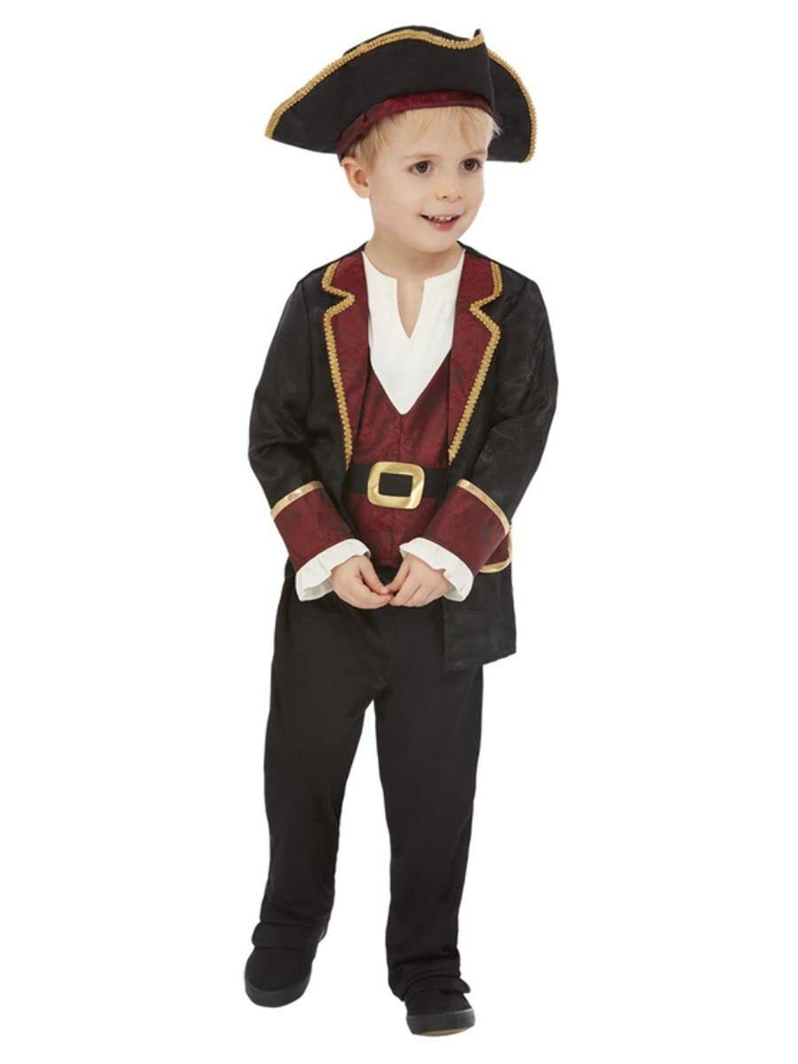Smiffys Deluxe Swashbuckler Pirate Costume (Size T1)