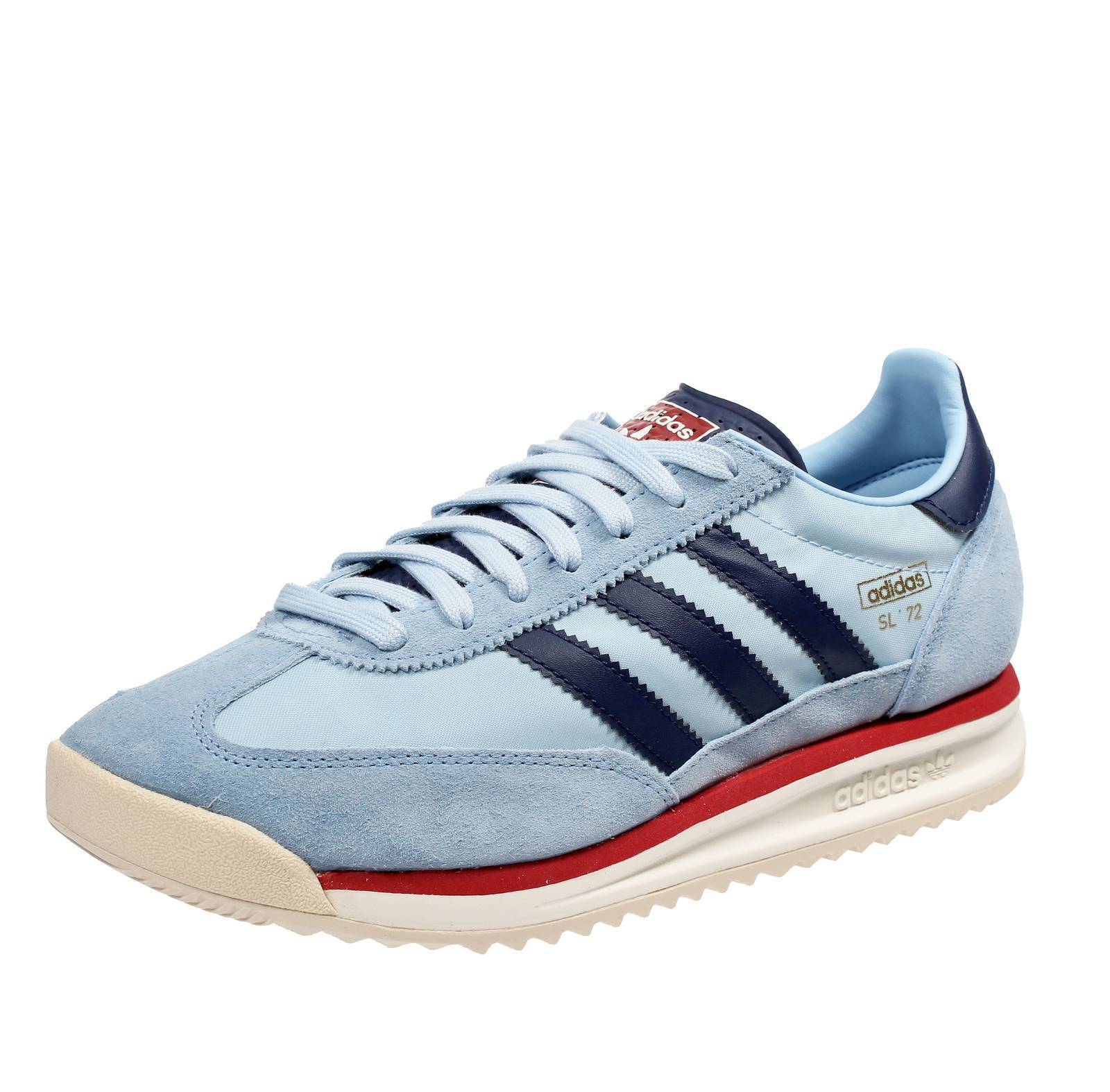 Adidas Originals Sl 72 Sr Blu - Taglia 42 [8 US 25.9cm] Scarpe Uomo Sneakers