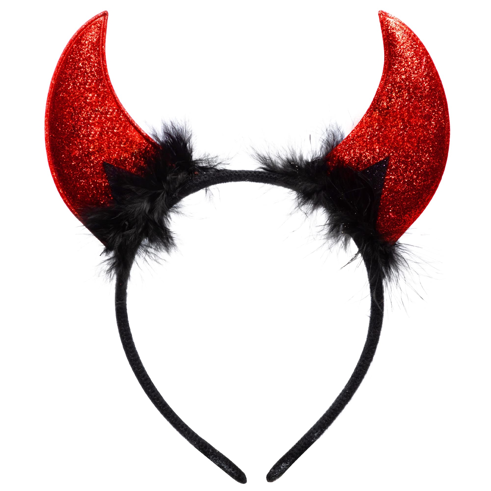 Spooktacular Creations Halloween Corna da diavolo Fascia per capelli Corna da...