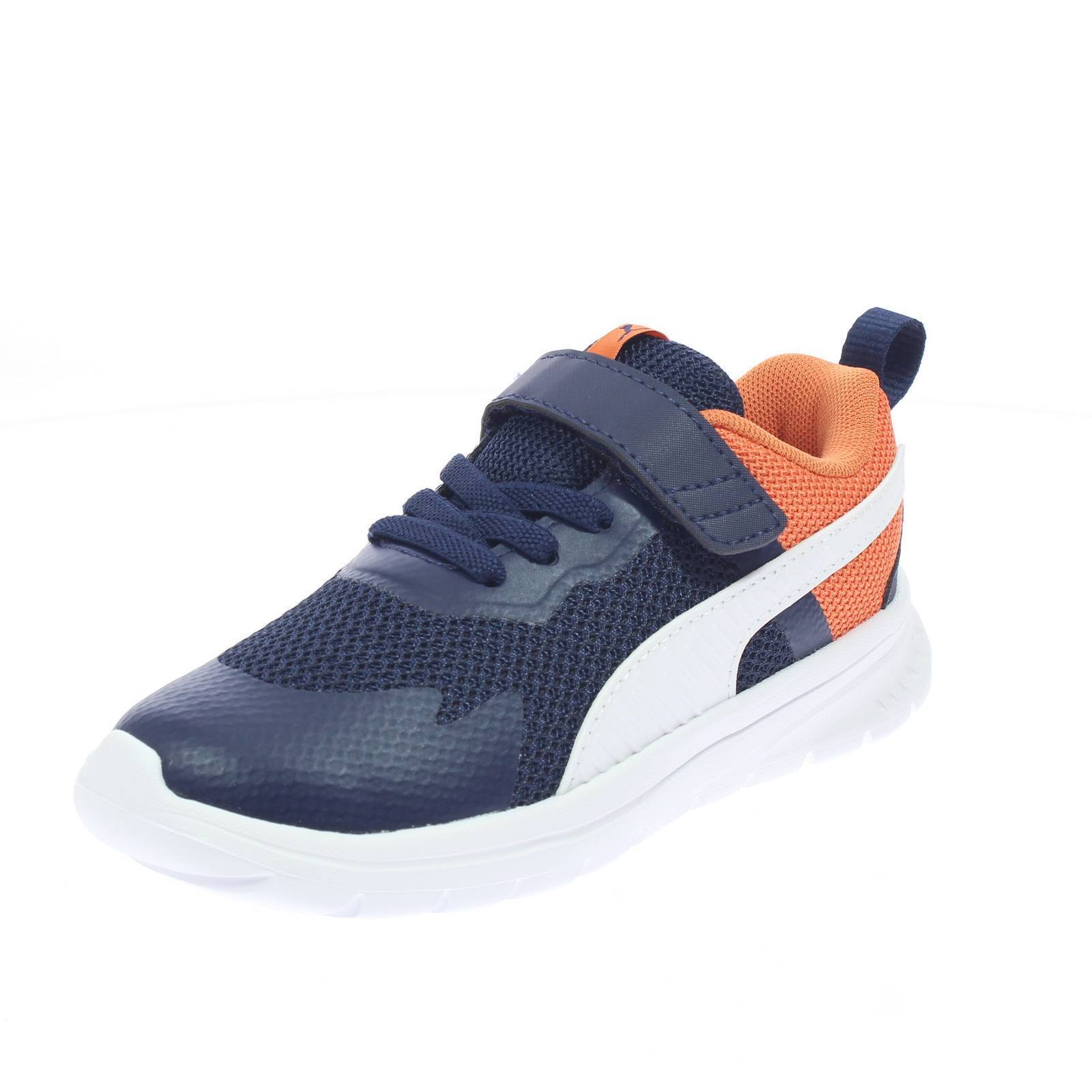 Puma Evolve Run Mesh Ac Inf - Sneakers Con Strappo Blu - Taglia 21.5 [5 US 14cm]