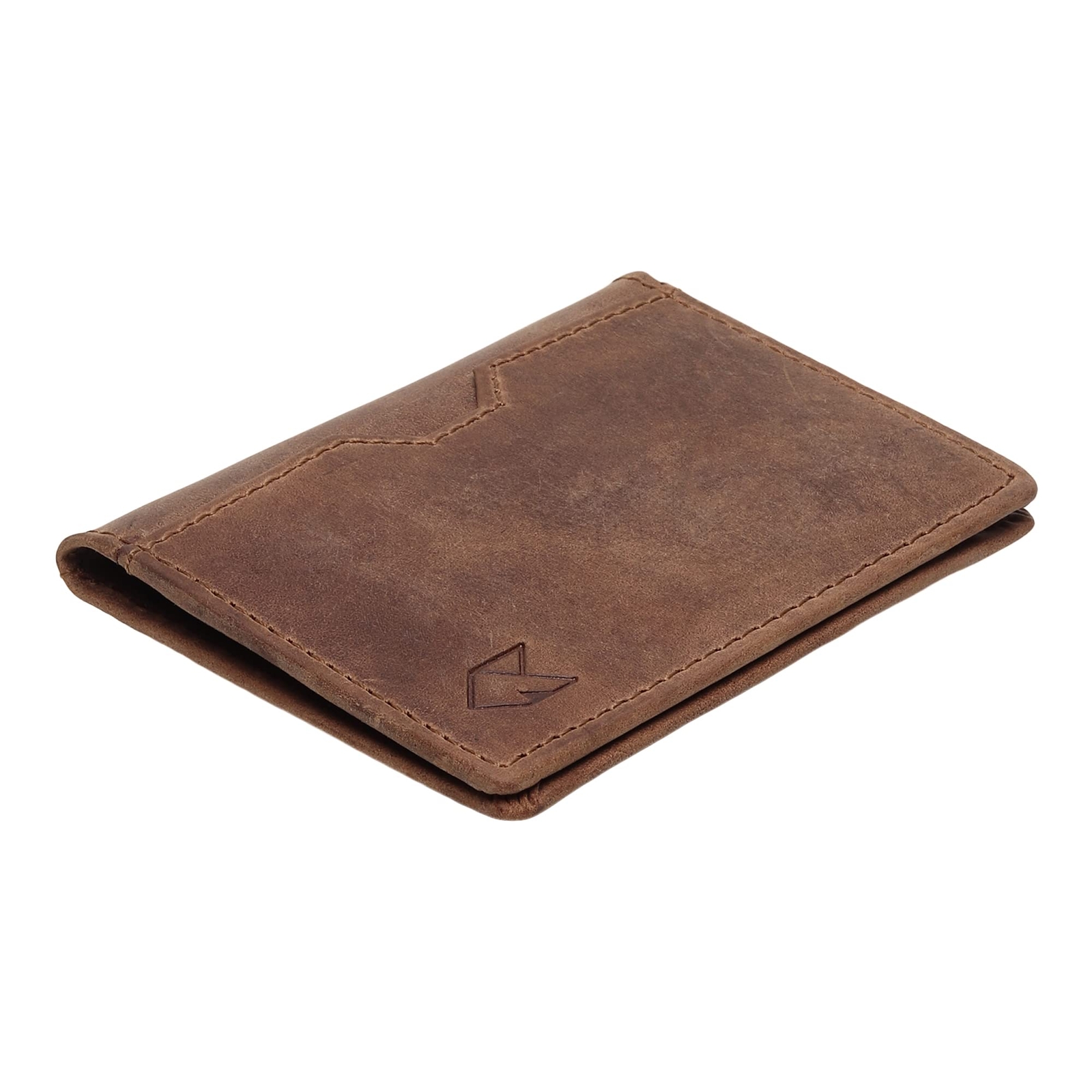 FOXHACKLE Porta Carte di Credito in Pelle per Uomo Portafoglio Bifold Sottile...