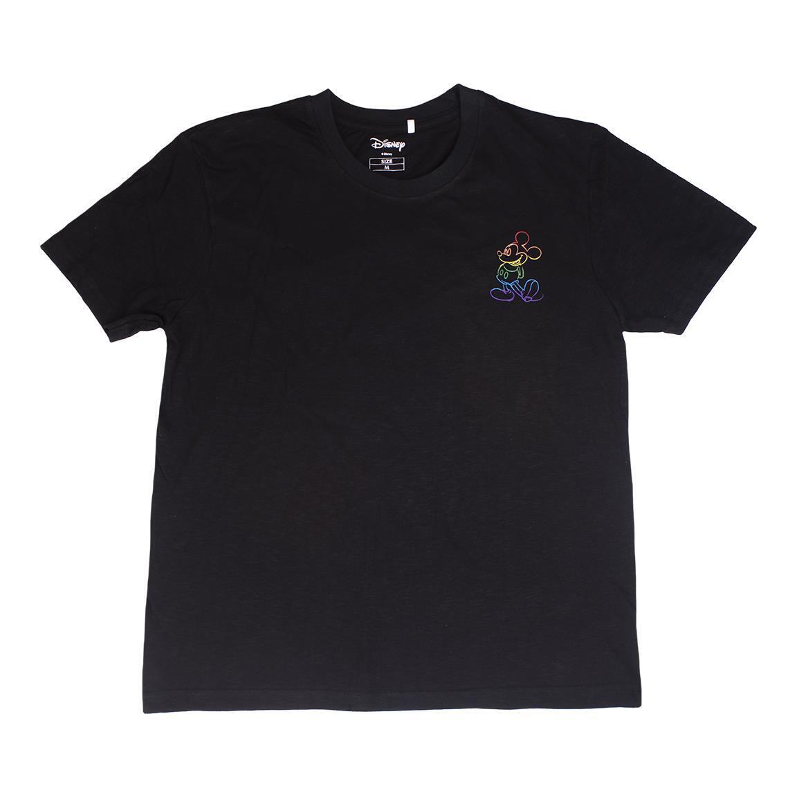 T-shirt Manica Corta Acid Wash Disney Pride NERO - L | MASCHIO CERDà