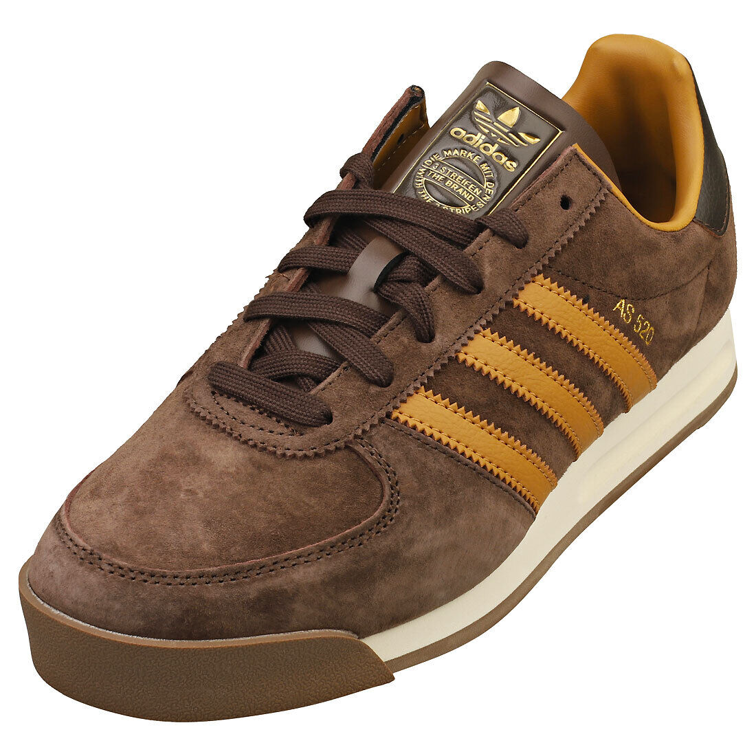 adidas AS 520 Uomo - Sneakers Casuali Marrone e Bianco - 40 2/3 EU