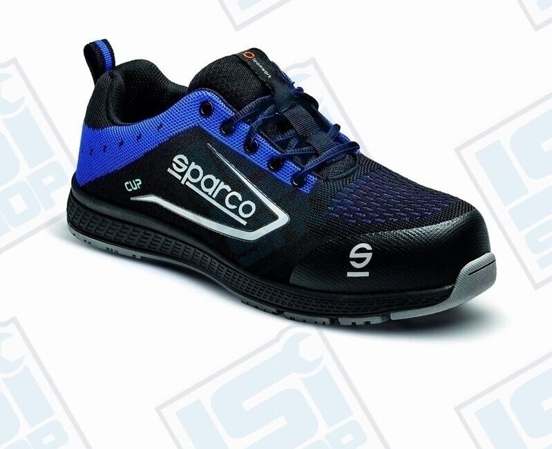 Scarpa bassa cup ricard s1p src nero azzurro tg.43 sparco