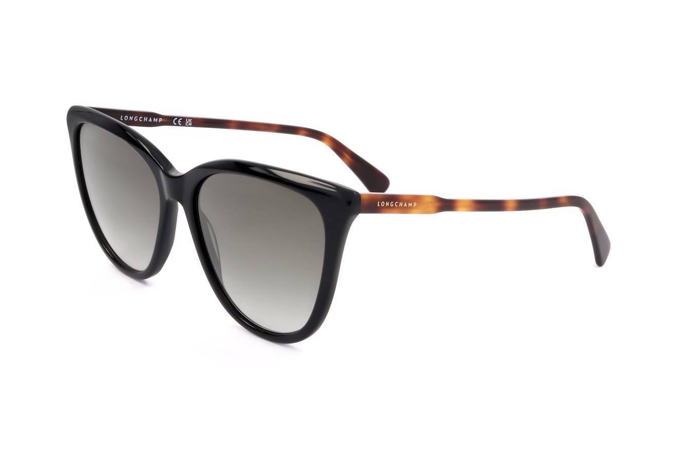 Occhiali da Sole Longchamp LO718S 001 BLACK 56/16/140 Donna