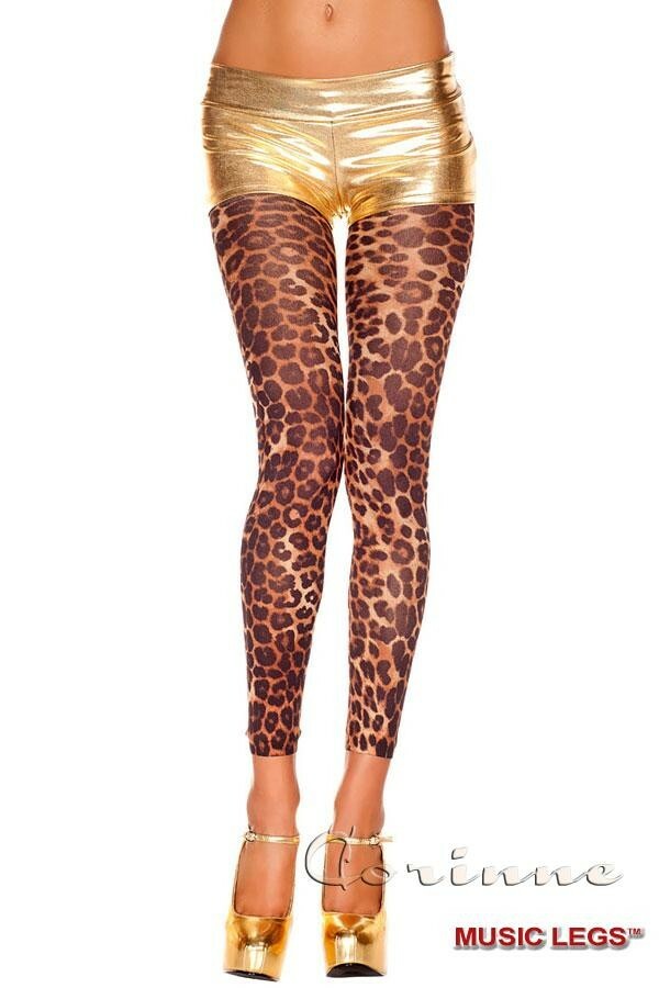 Ml-35804 Music Legs Legging Met