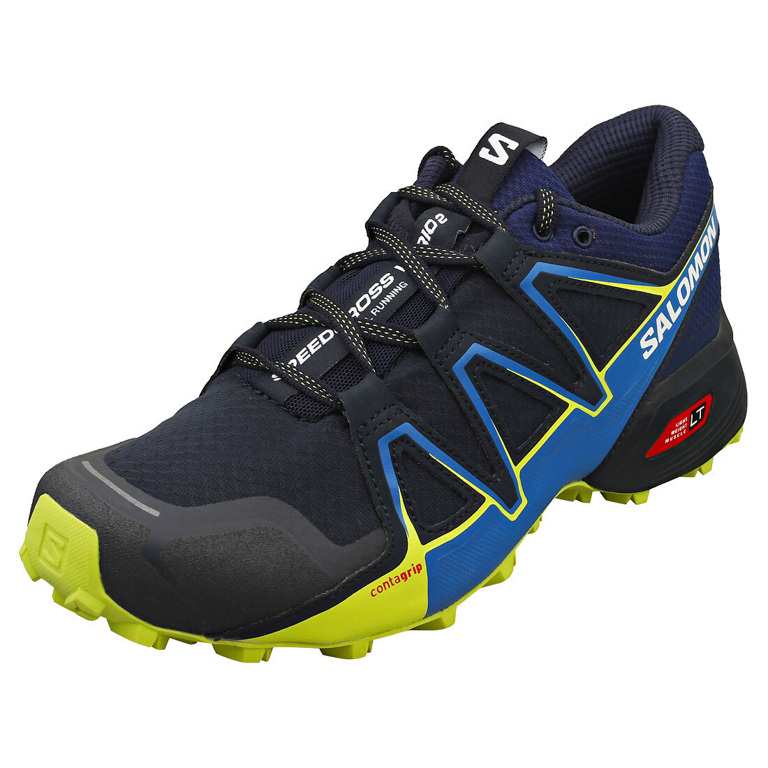 Salomon Speedcross Vario 2 Uomo - Sneakers Running Blu Scuro e Bianco 40 2/3 EU