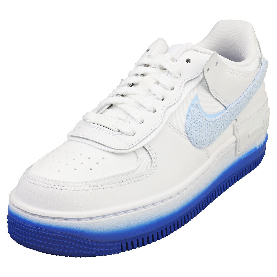Nike Af1 Shadow Donna White Blue Formatori  - 40 EU