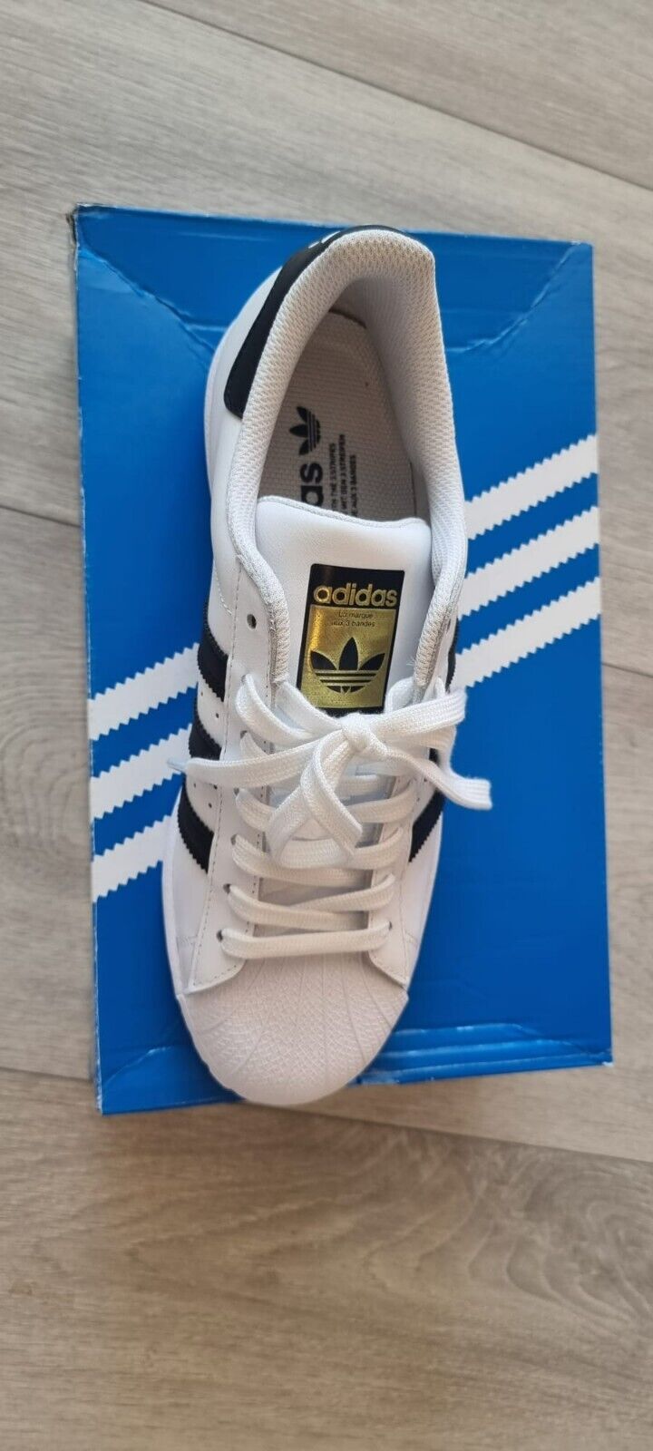 ADIDAS SUPERSTAR Sneaker uomo bianche e nere