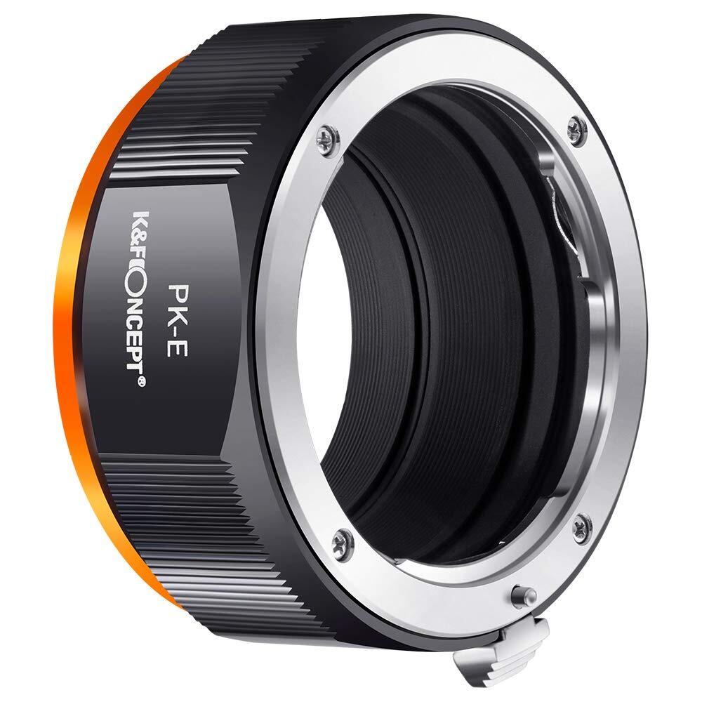 K&F Concept Lente Mount Adattatore Manuale Fuoco Compatibile con Pentax K PK ...