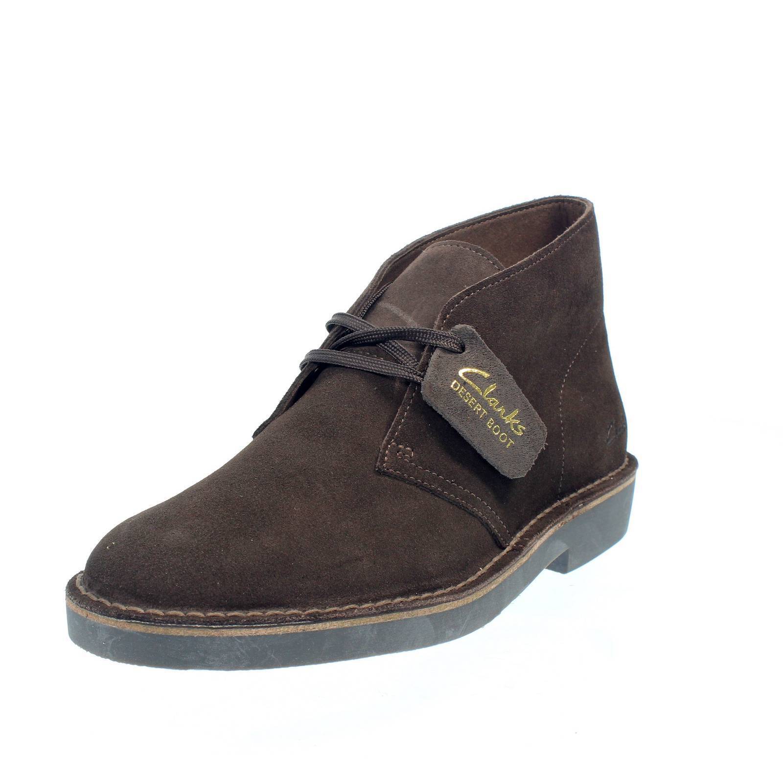 Clarks Desert Boot Evo - Polacchini In Suede T.moro - Taglia 41.5 [7.5 US 25.8cm