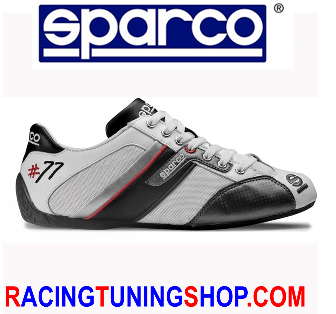 SCARPE SPARCO TIME 77 TG 38 WHITE SHOES SNEAKERS SPARCO SCHUHE TEAMWEAR SIZE 38