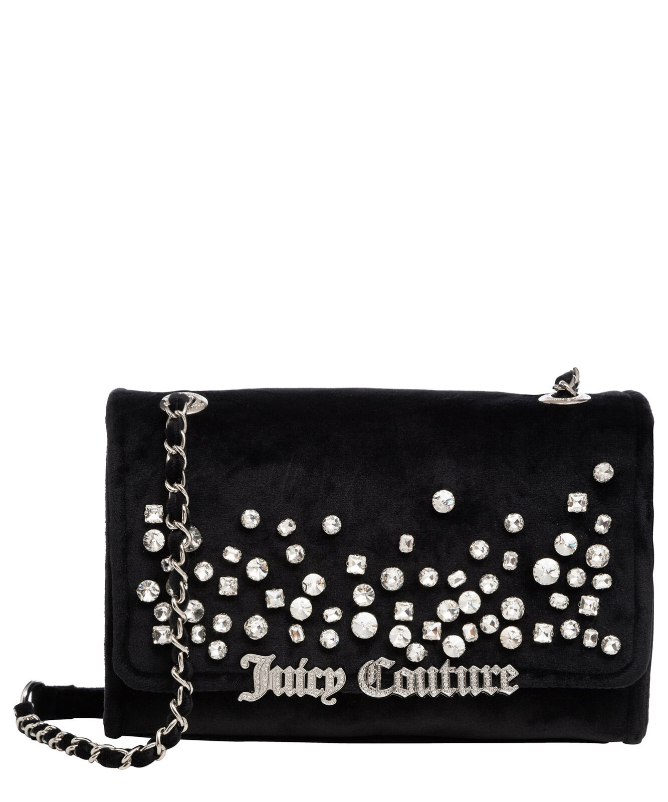 Juicy Couture borsa a spalla donna iris BIJIR5513WYZ000 nero Black media