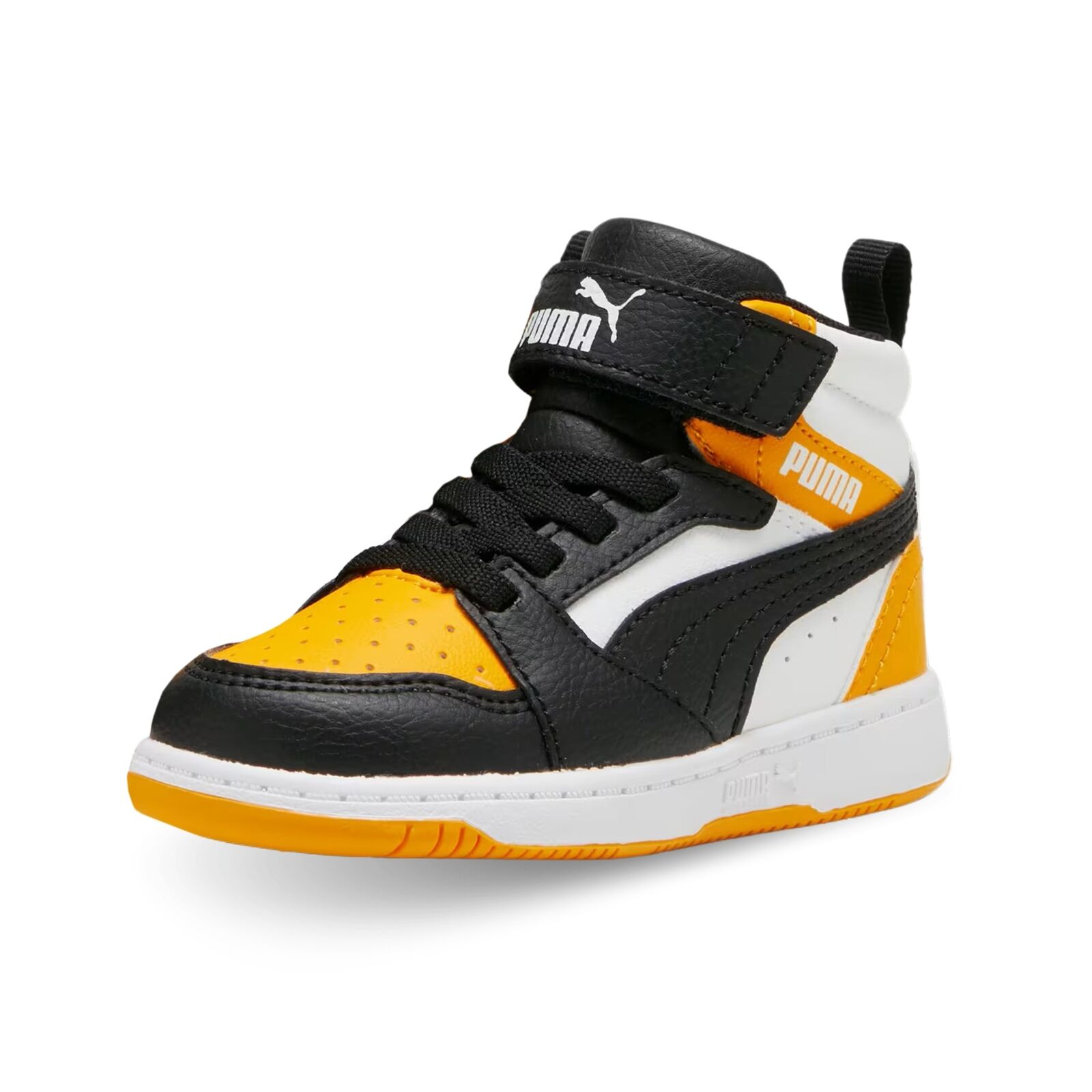 Scarpe Puma Rebound V6 Mid Ac+ Inf Taglia 23 Cod 396542-19 Bianco