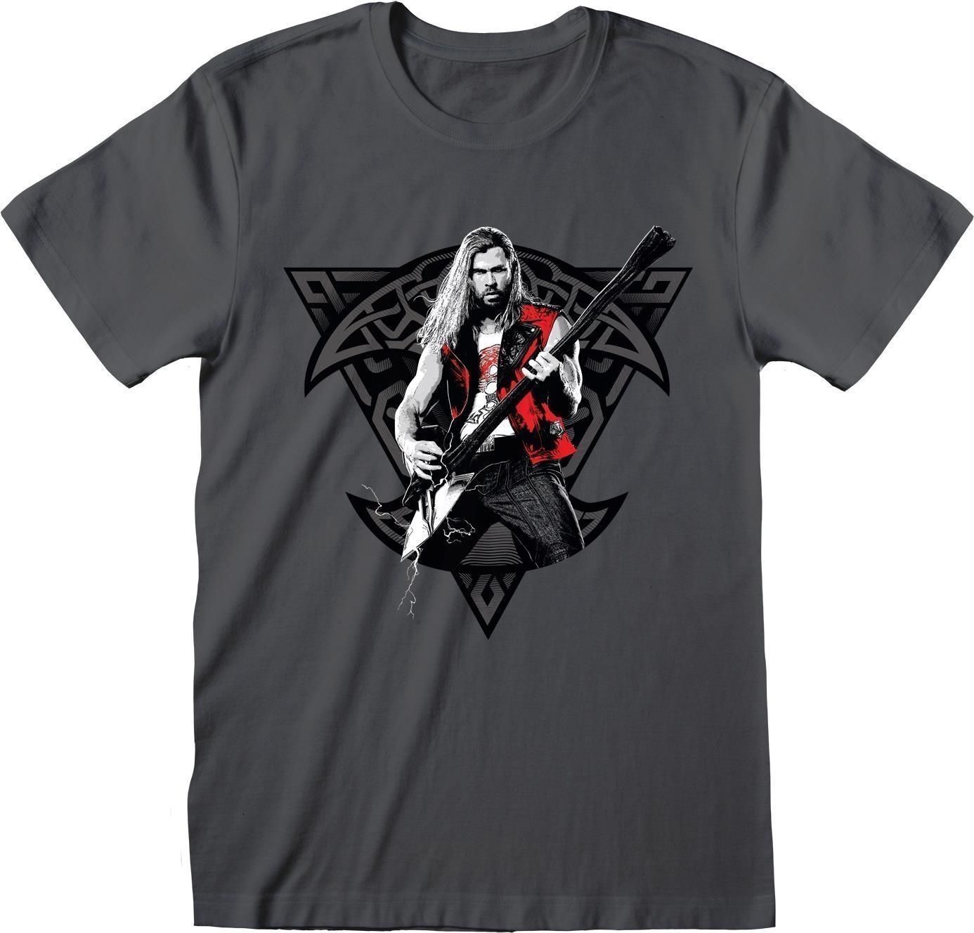 Abbigliamento Marvel: Thor Love And Thunder Thor Rock Heather Grey (T-Shirt Unis