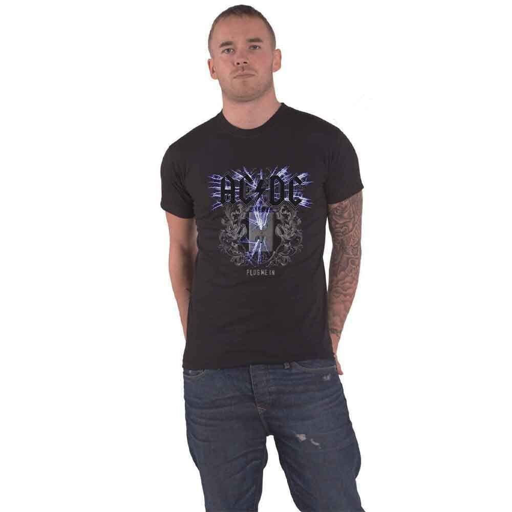 Rockoff Trade Men's ACDC Electric T-Shirt S Black