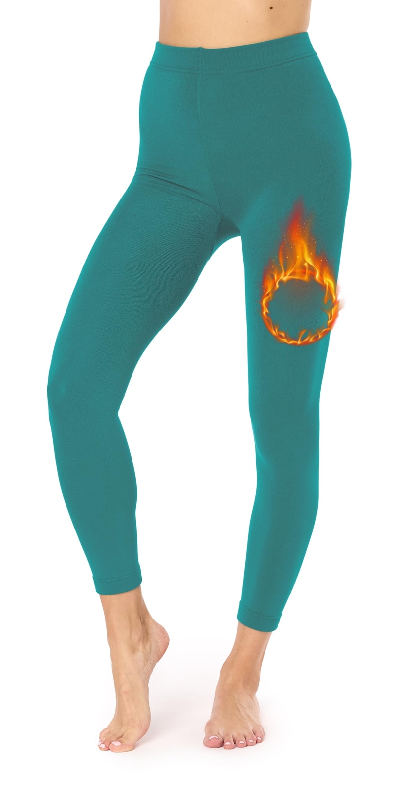 Merry Style Leggings Donna Termici Leggins Donna Leggings Pantaloni Donna Inv...
