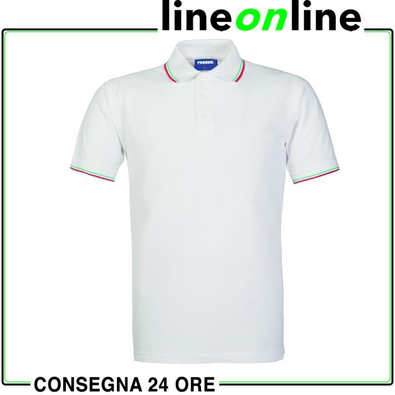 Polo da lavoro Rossini Italia-Bianco-L