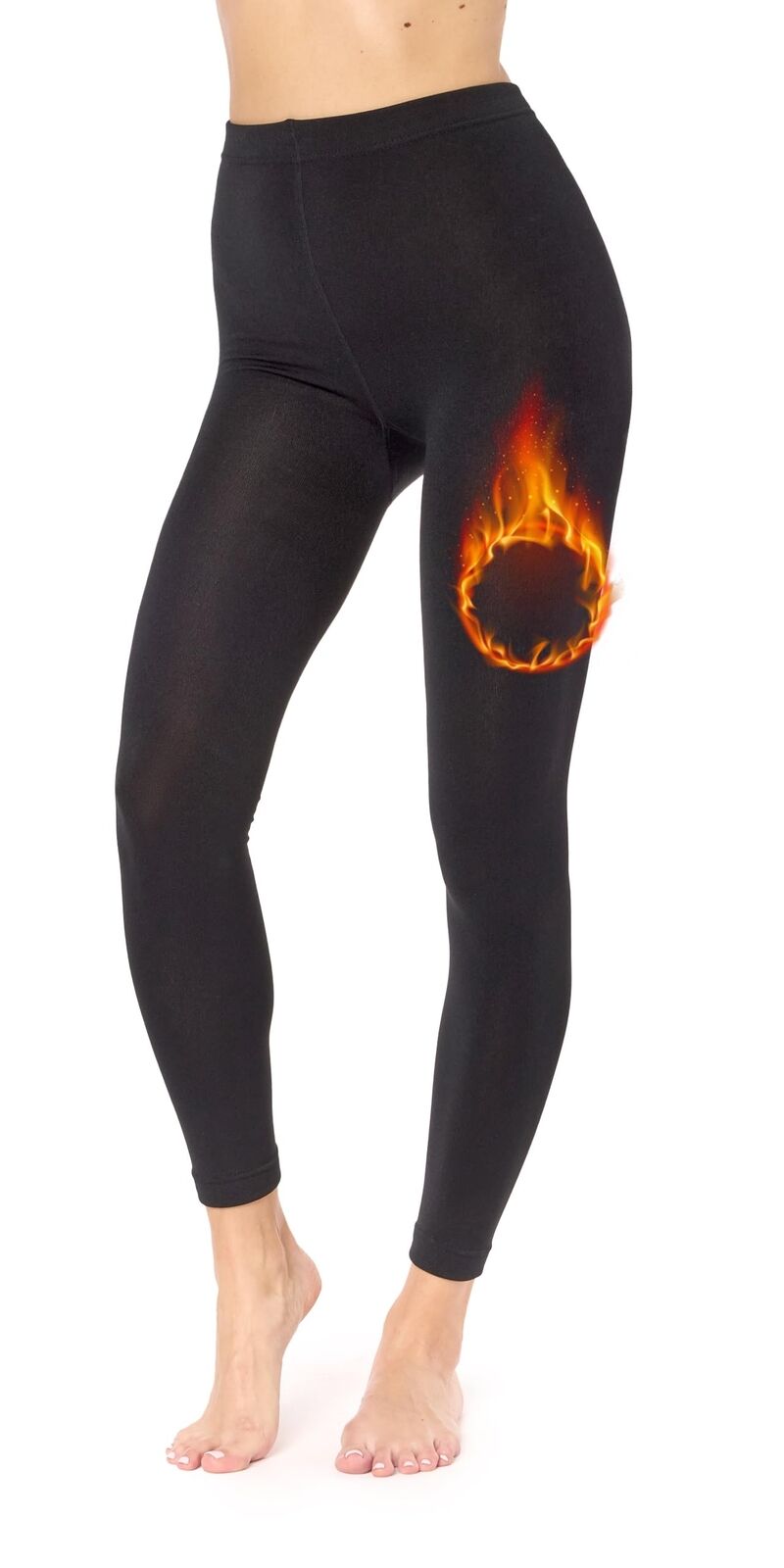 Merry Style Leggings Donna Termici Leggins Donna Leggings Pantaloni Donna Inv...