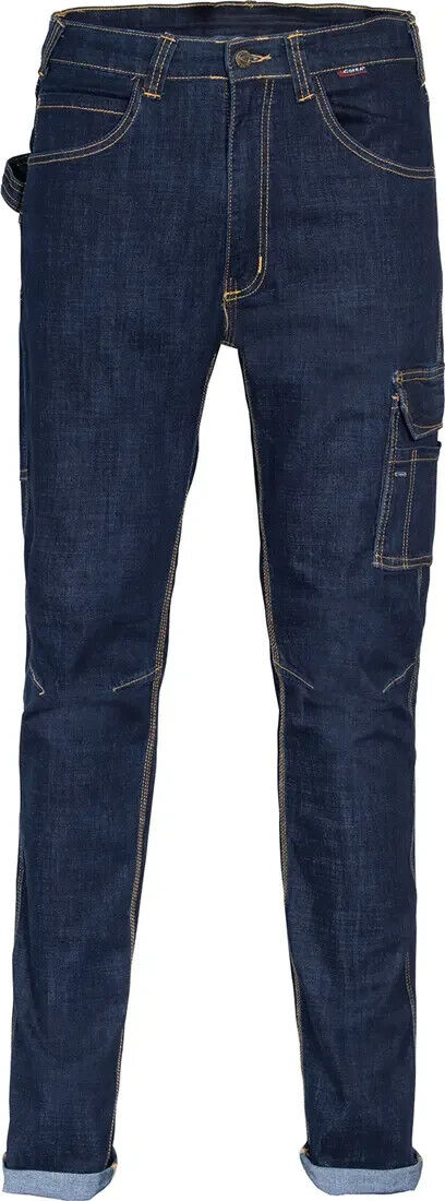 Pantaloni jeans elasticizzati da lavoro COFRA Cabries TG. 50