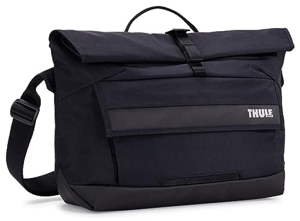 (TG. Taglia unica) THULE Paramount - Borsa a tracolla, 14 l, Nero, Einheitsgrö