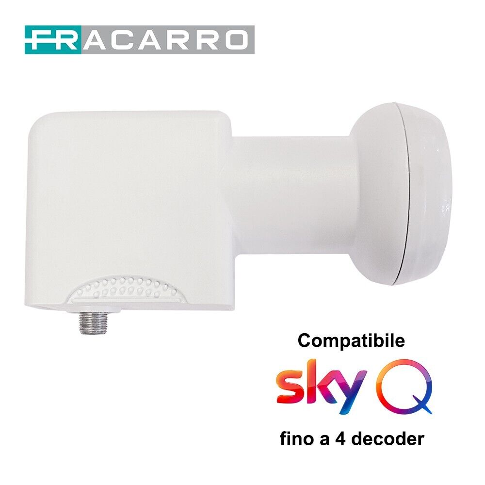 ILLUMINATORE LNB CON USCITA SCD2 SCR-dCSS COMPATIBILE CON SKY Q E TVSAT FRACARRO