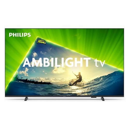 Philips Smart TV 50" 4K UHD QLED Titan OS Ambilight Classe E Nero 50PUS8209/12