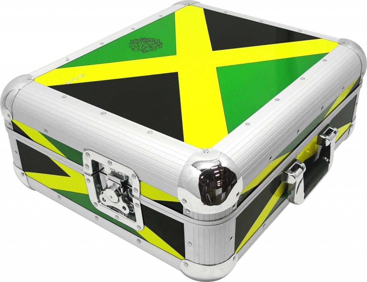 Zomo Flightcase SL-12 XT § Technics SL-1200 / SL-1210 - Jamaica Flag 0030101546