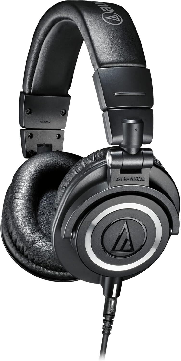 Audio-Technica ATH-M50X Cuffia Monitor Professionale  Studio Dj