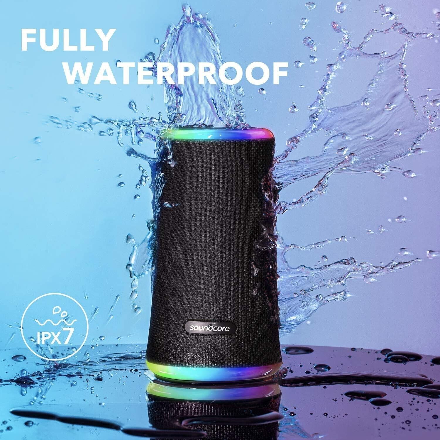 Anker Soundcore Flare 2 Altoparlante Bluetooth con protezione impermeabile IPX7