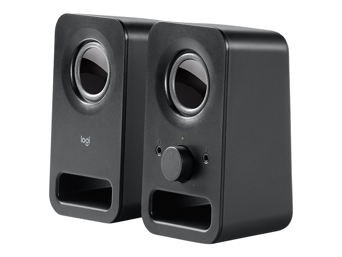 Logitech Z150 Speakers black Volume control Stereo 583 g Speaker 980-000814