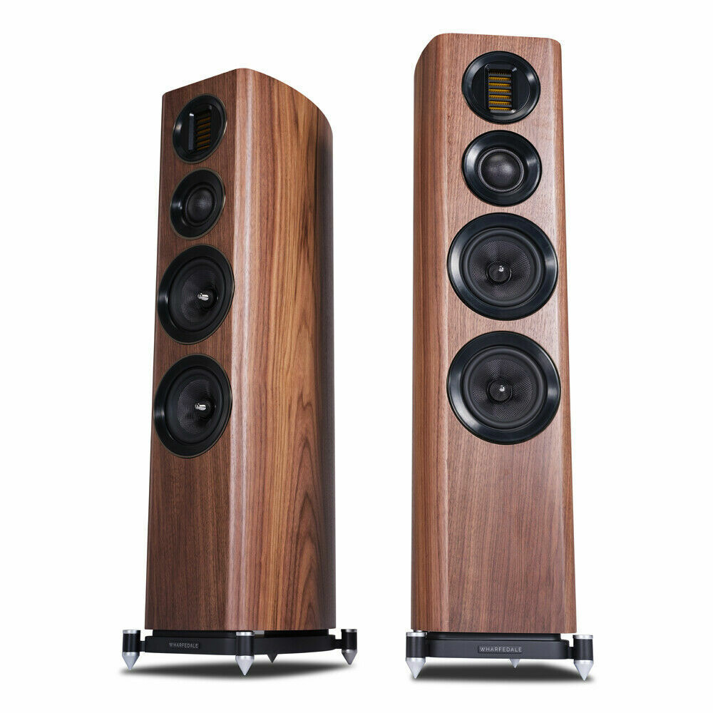 WHARFEDALE EVO 4.4 WALNUT COPPIA DI CASSE ACUSTICHE DA PAVIMENTO NUOVE