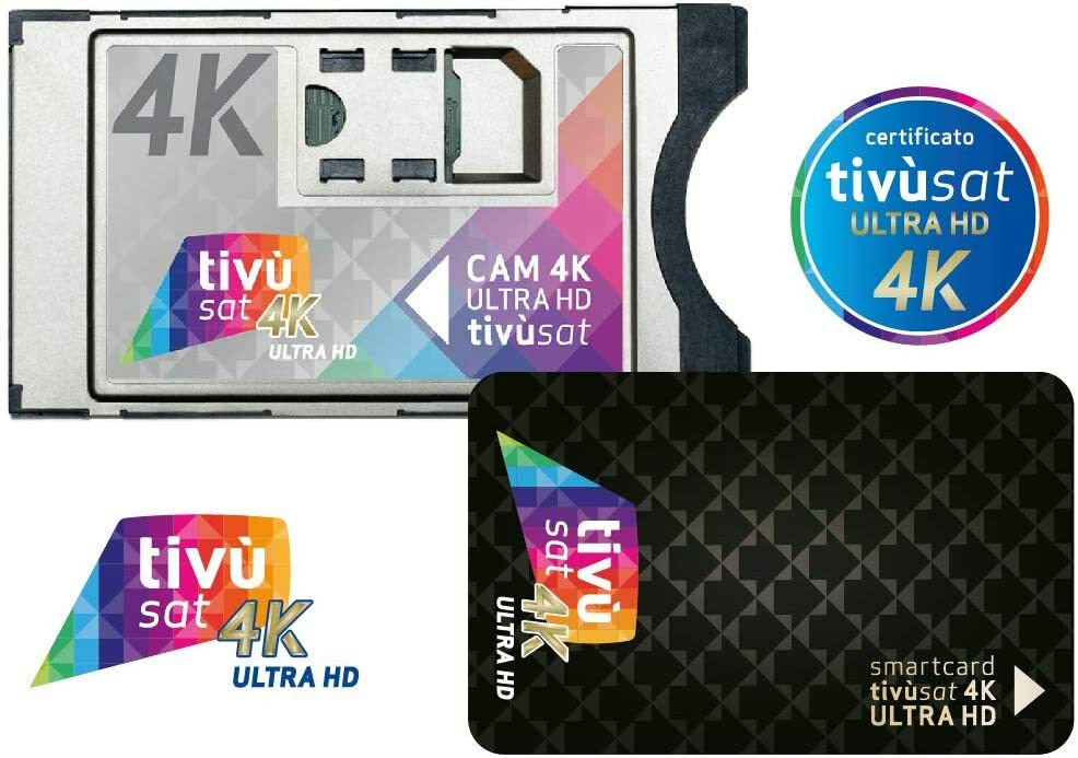 CAM TIVUSAT 4K CON SMARTCARD 4K
