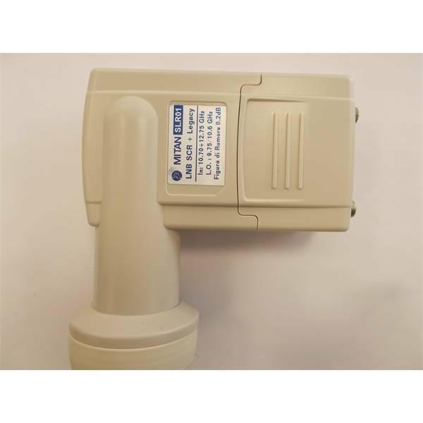 ILLUMINATORE UNIVERSALE PER PARABOLA SATELLITE MITAN SLR01 - LNB SATCR, 1 USCITA