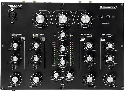 Omnitronic TRM-402 Mixer DJ a 4 canali (10355930)