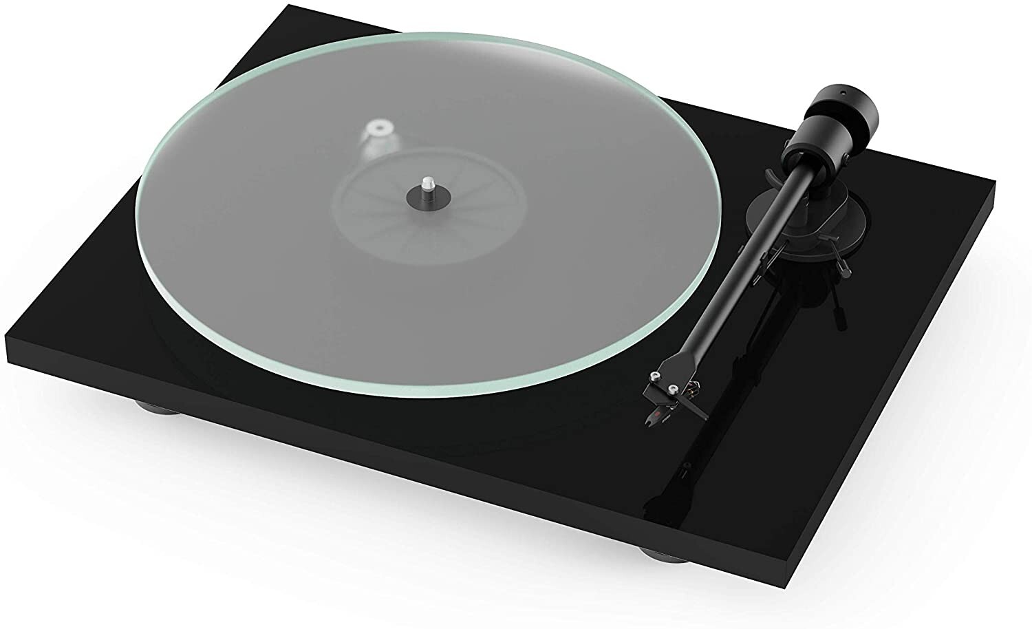 Pro-Ject T1 EVO BT nero giradischi con bluetooth phono integrato testina Ortofon